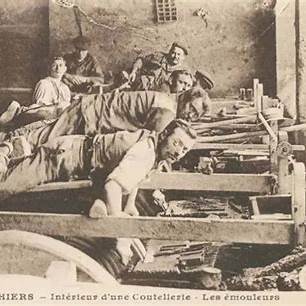 Knife workers early 1900